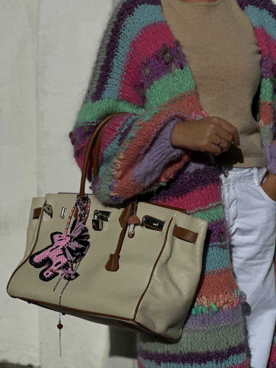 Pastel Maxi Alpaca Cardigan alternate