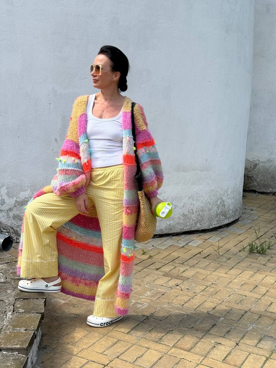 Bohemian long cardigan